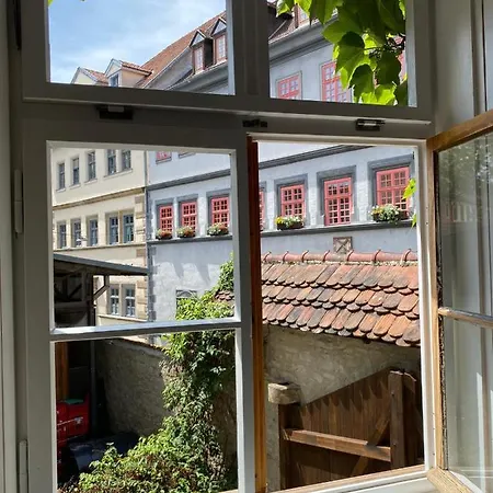 Ferienwohnung Am Erfurter Dom Buitenkant foto